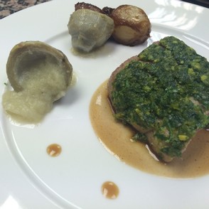 Platillo principal de cordero