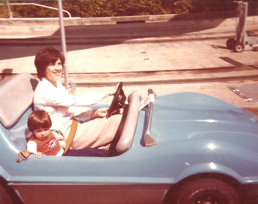 Mamá y yo en Disneylandia