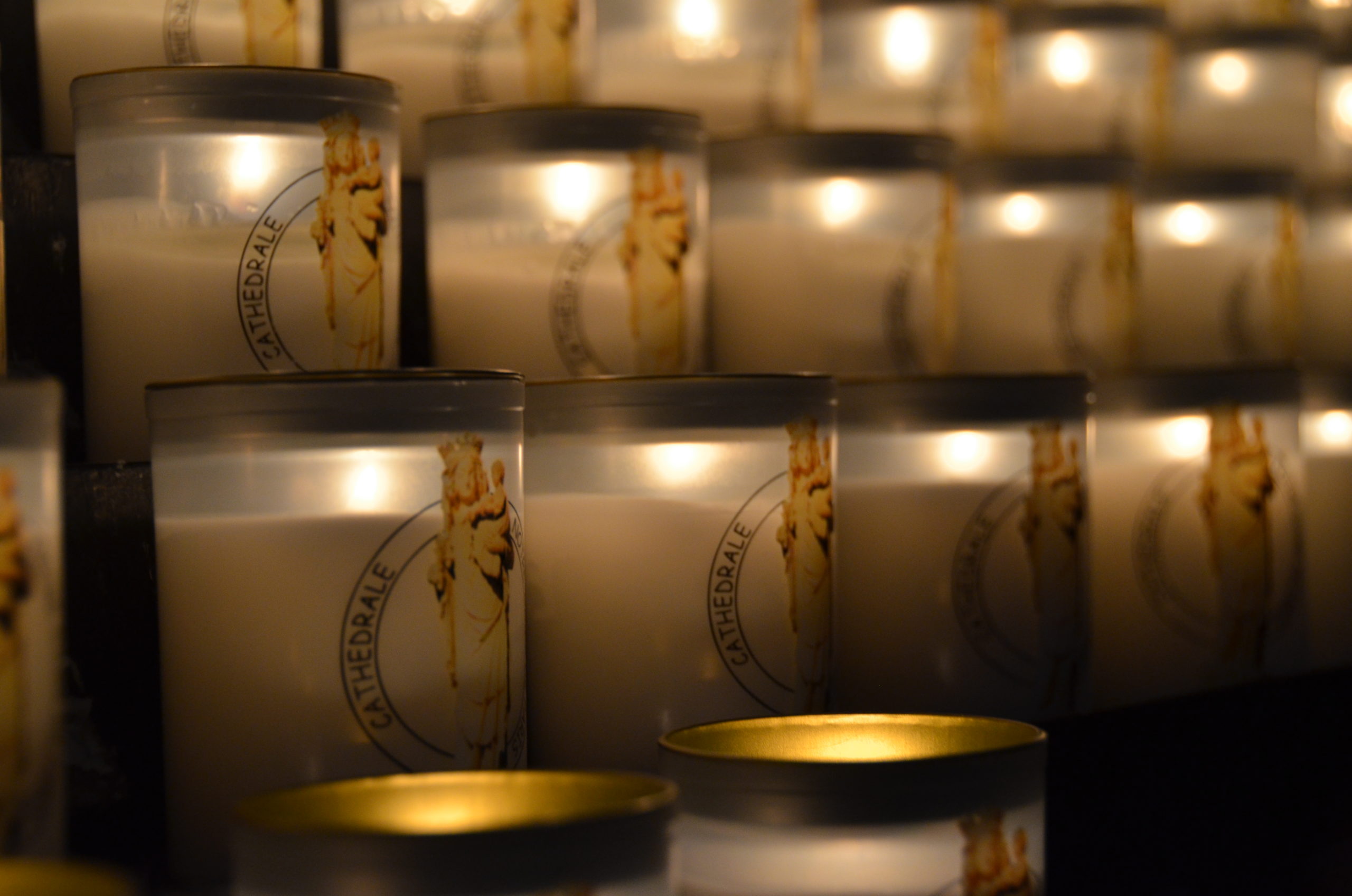 Candles at Notre Dame de Paris