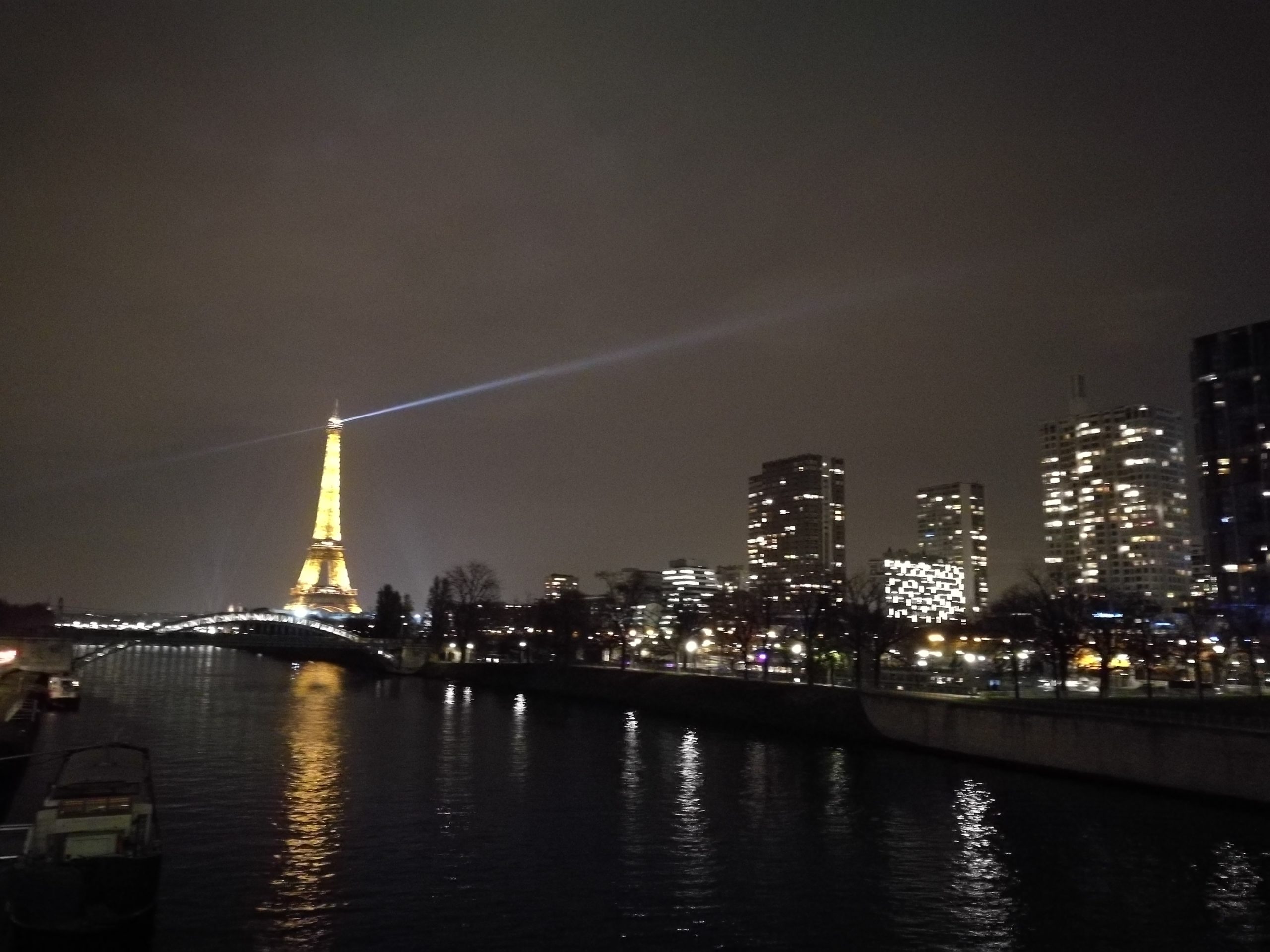 The Eiffel Tower at Night