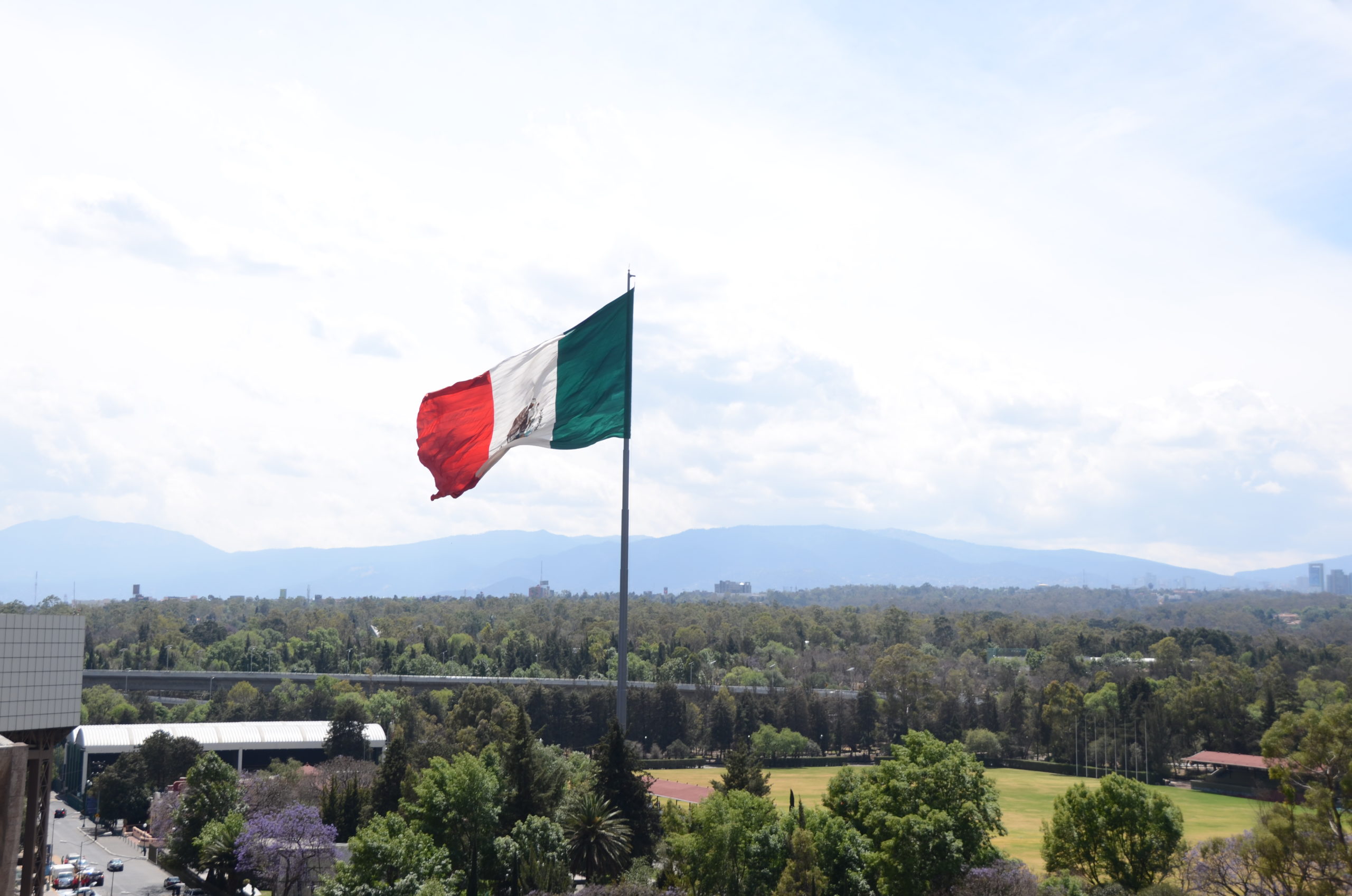 Bandera monumental - Campo Marte, Ciudad de México