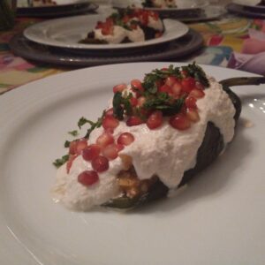 Emplatado Chile en Nogada