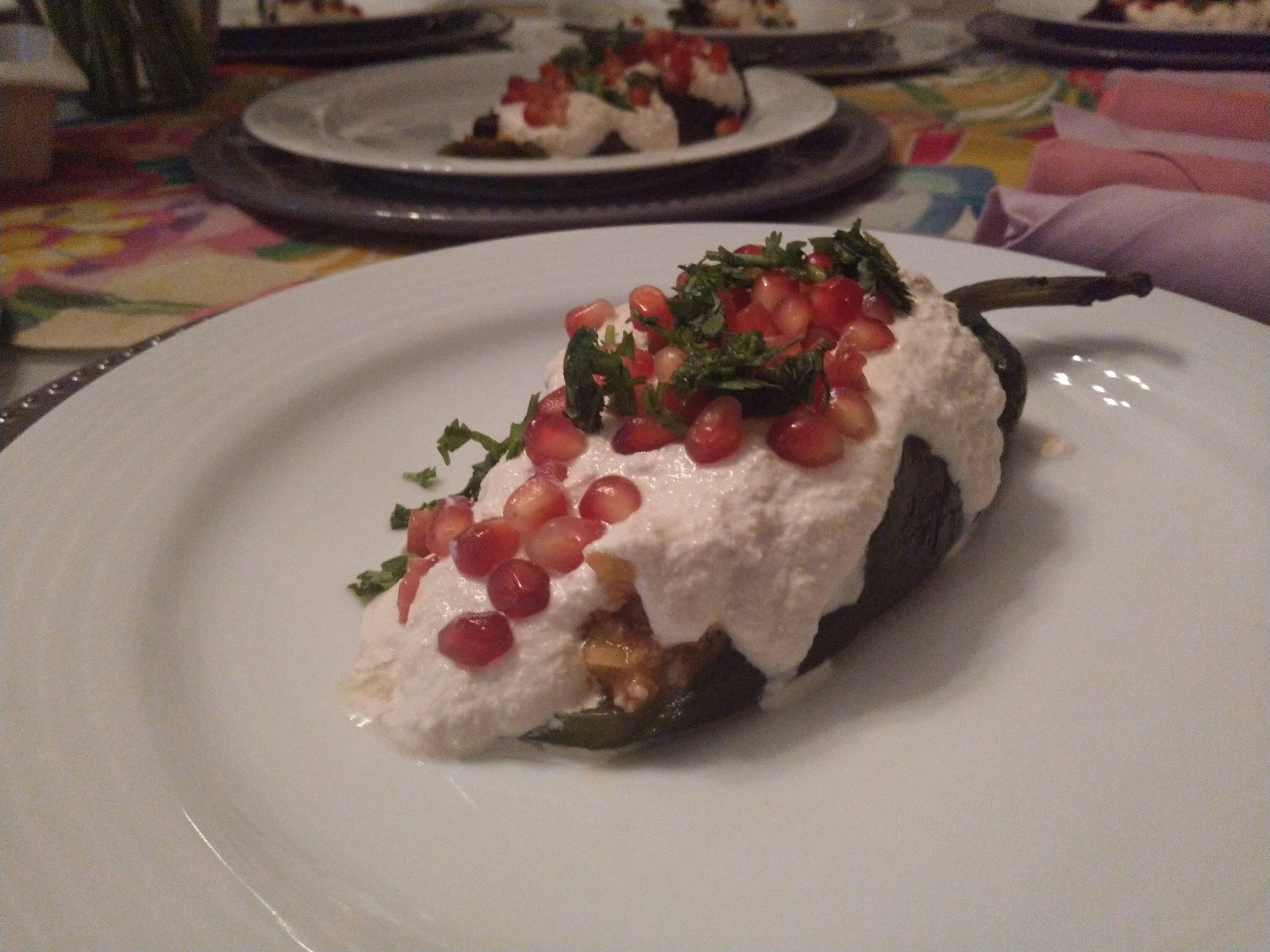 Emplatado Chile en Nogada