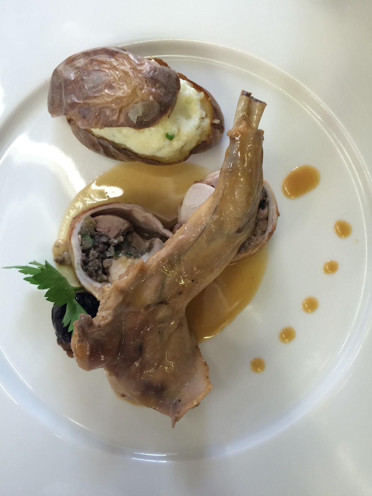 Rabbit Dish from Practical Class